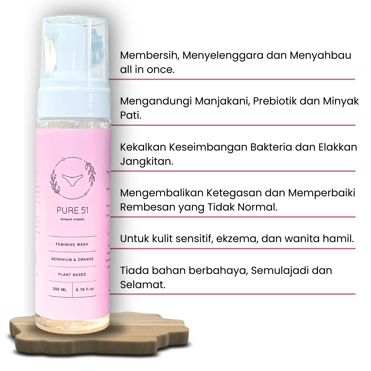 Pure51 Feminine Wash