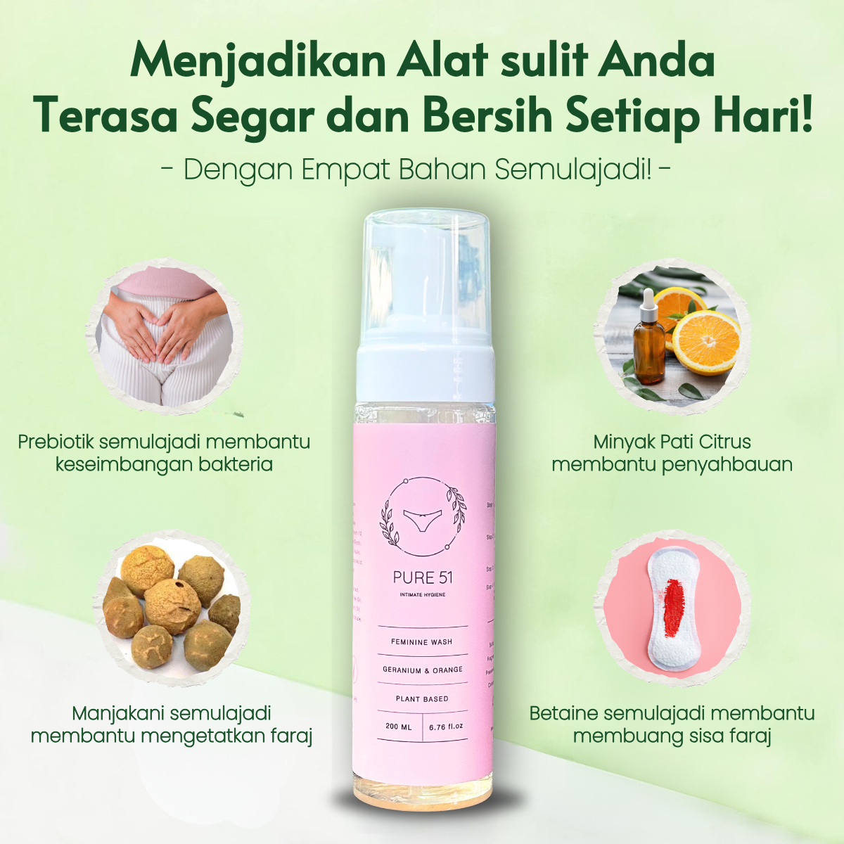 Set B - 200ML x2 + Percuma Travel Kit (75ML) x1